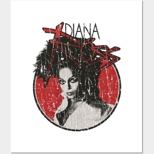 RETRO STYLE - Diana Ross IS qUEEN Posters and Art